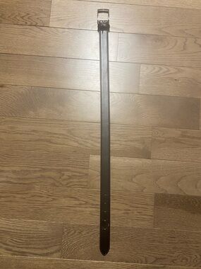 Kids Brown 100% Leather Belt with Classic Buckle